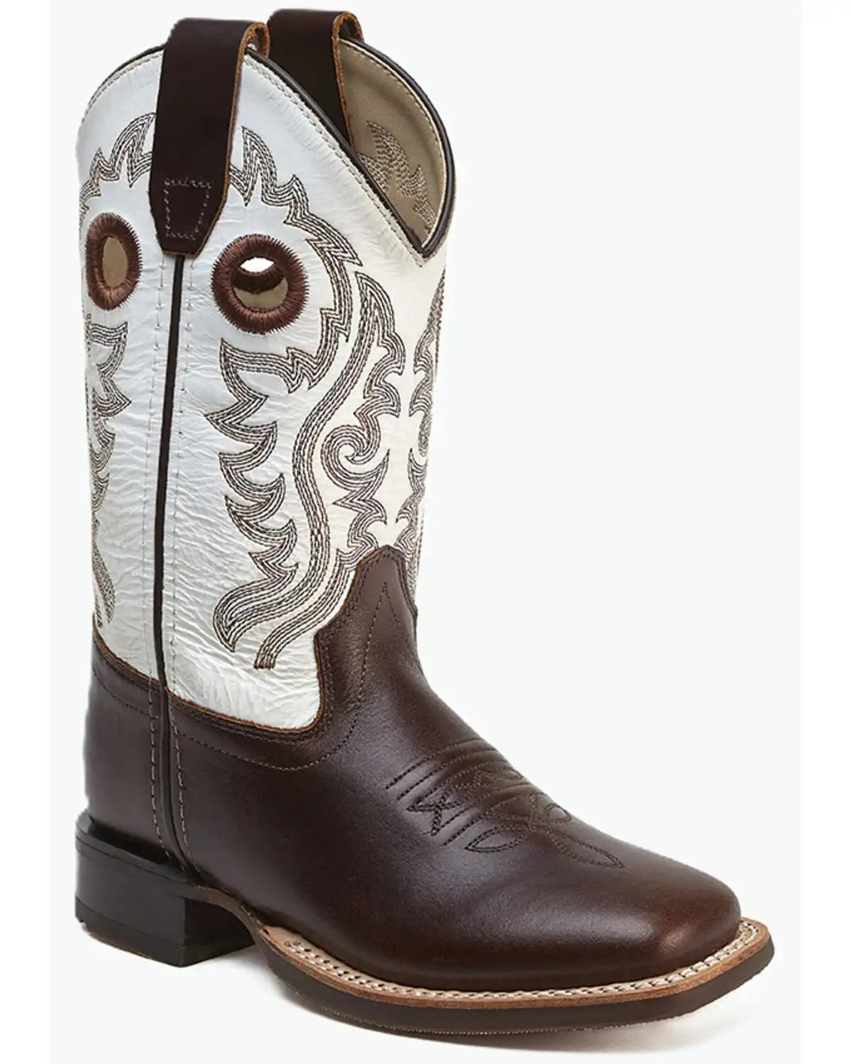 Old West Little Boys' Western Boots - Broad Square Toe