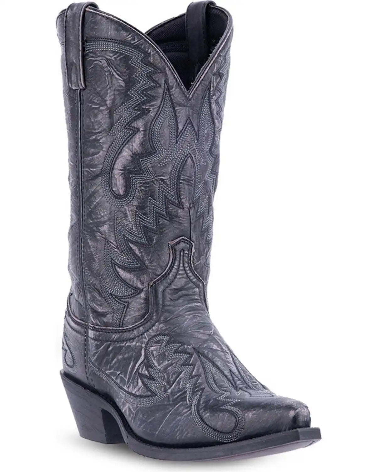 Laredo Men's Garrett Distressed Western Boots - Snip Toe