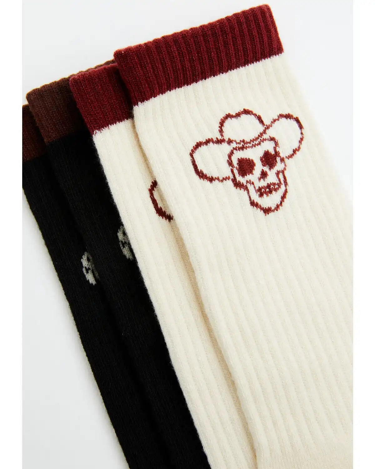 Cody James Men's Scorpion Skull Crew Socks - 2 Pack