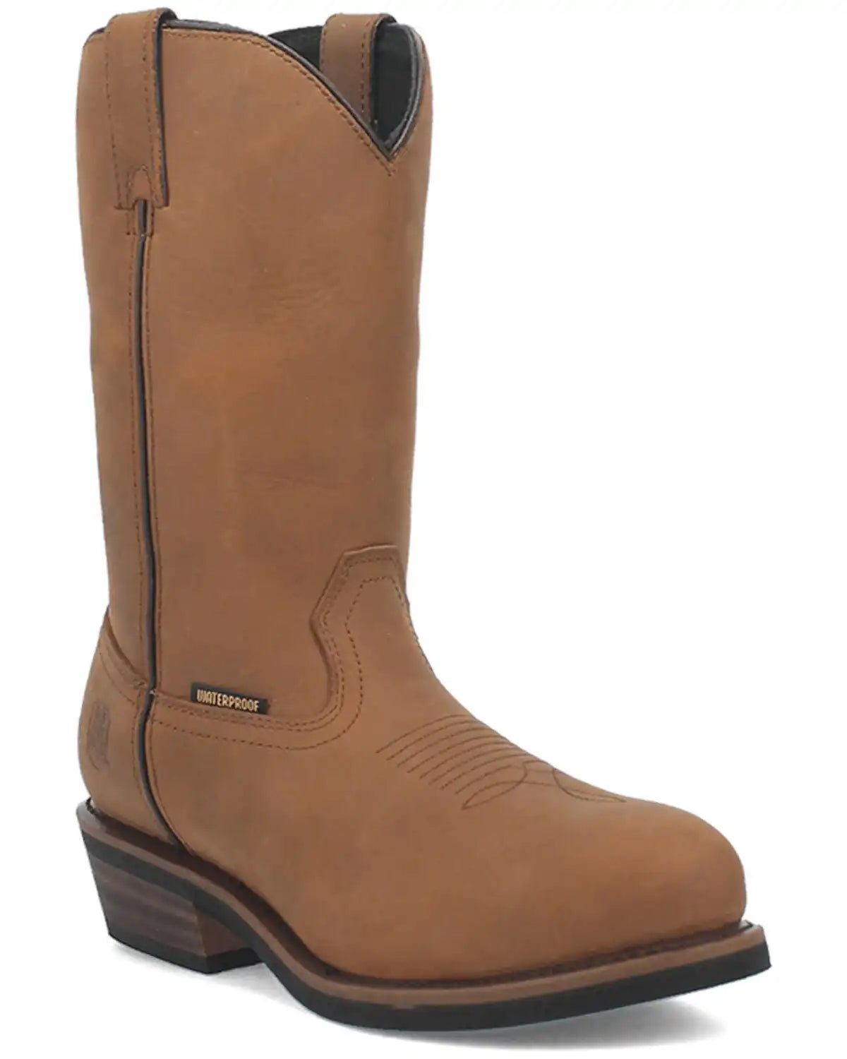 Dan Post Men's Albuquerque Waterproof Western Work Boots - Soft Toe