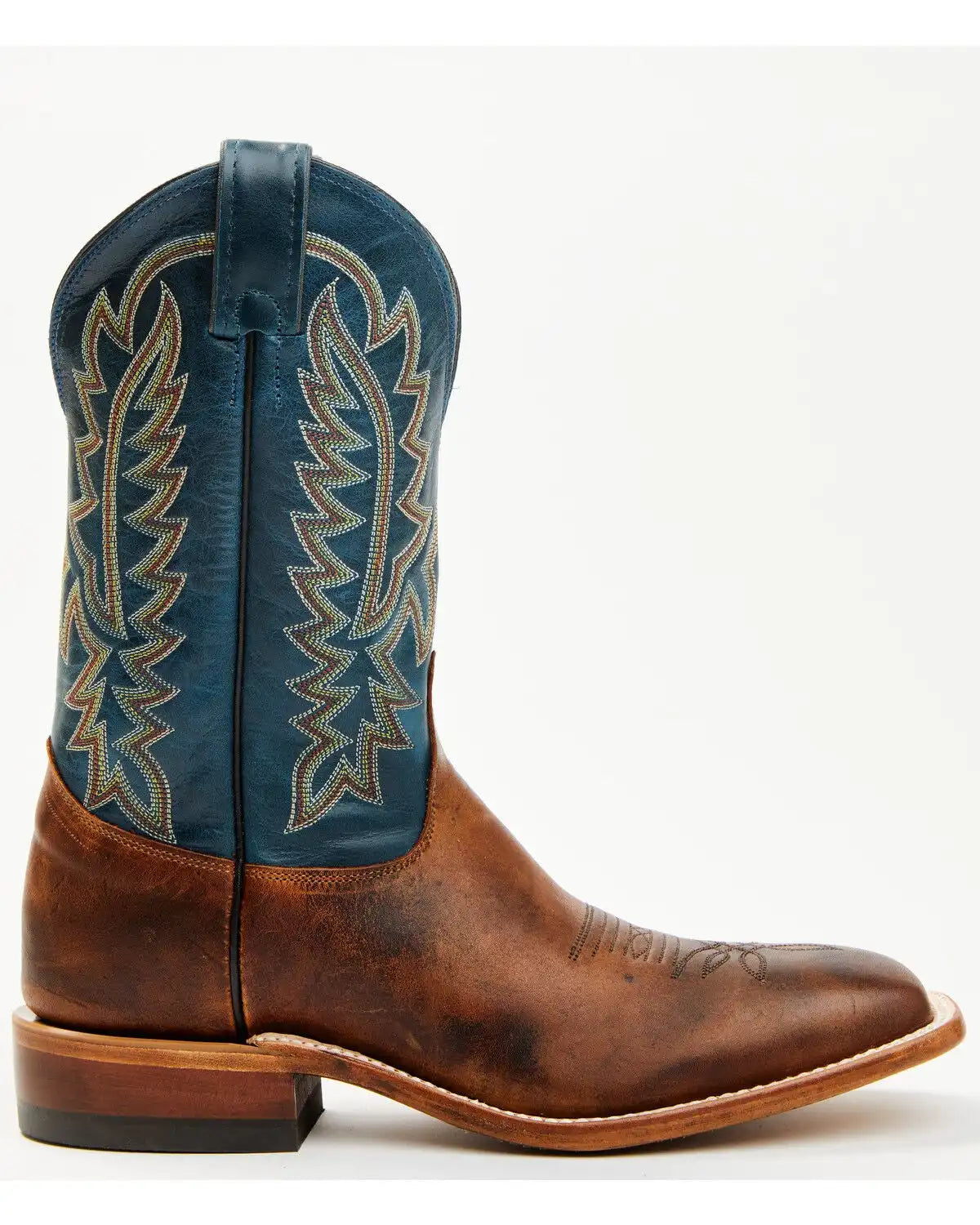 Justin Men's Poston Western Boots - Broad Square Toe