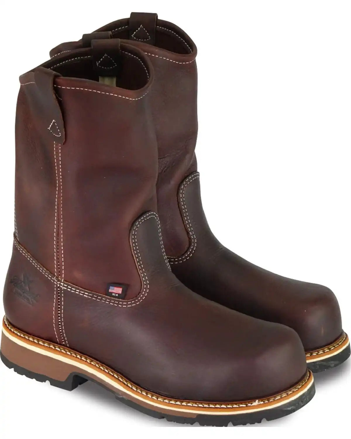 Thorogood Men's USA Emperor Wellington Work Boots - Composite Toe