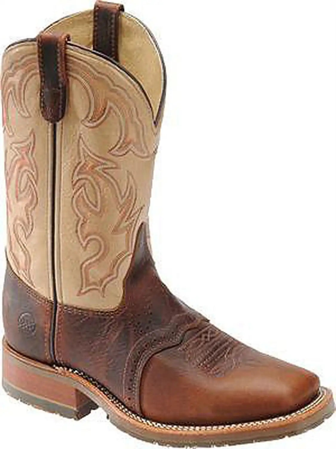 Double H Men's I.C.E. Saddle Vamp Western Boots - Square Toe