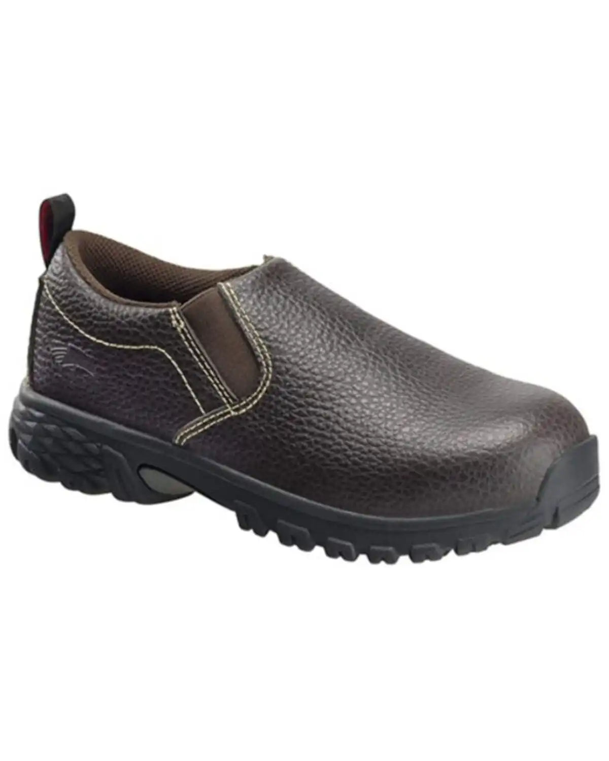 Avenger Women's Flight Brown Work Shoes - Alloy Toe