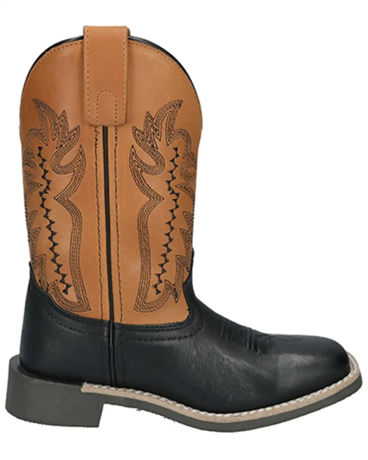 Smoky Mountain Boys' Garrett Western Boots - Broad Square Toe
