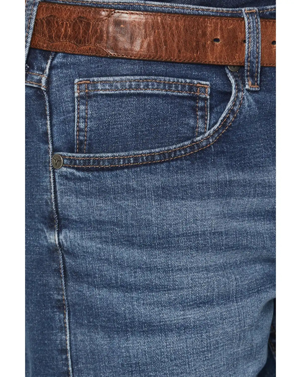 Wrangler 20X Men's 44MWX Barlow Medium Wash Slim Straight Stretch Denim Jeans