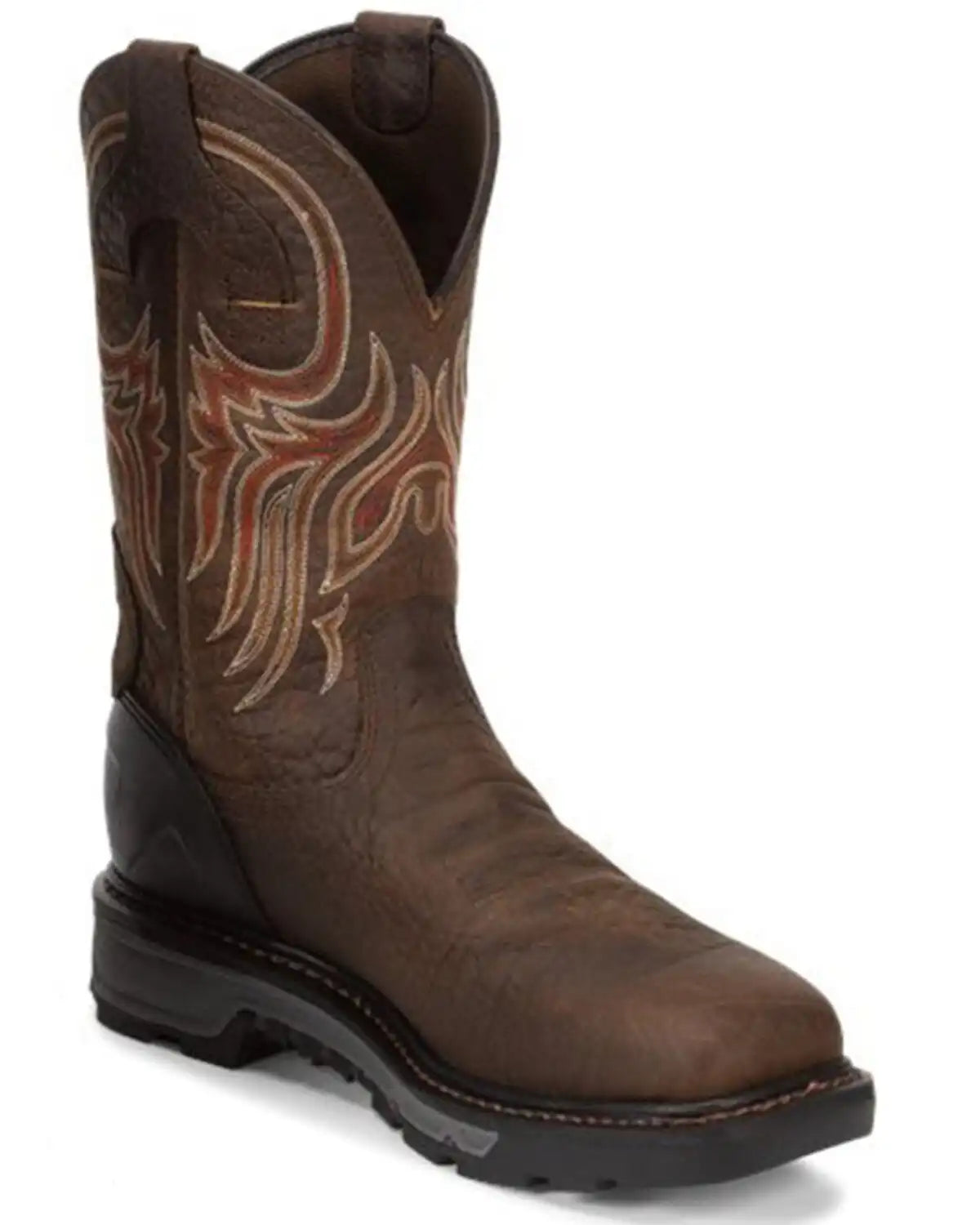 Justin Men's Driscoll EH Waterproof Work Boots - Steel Toe