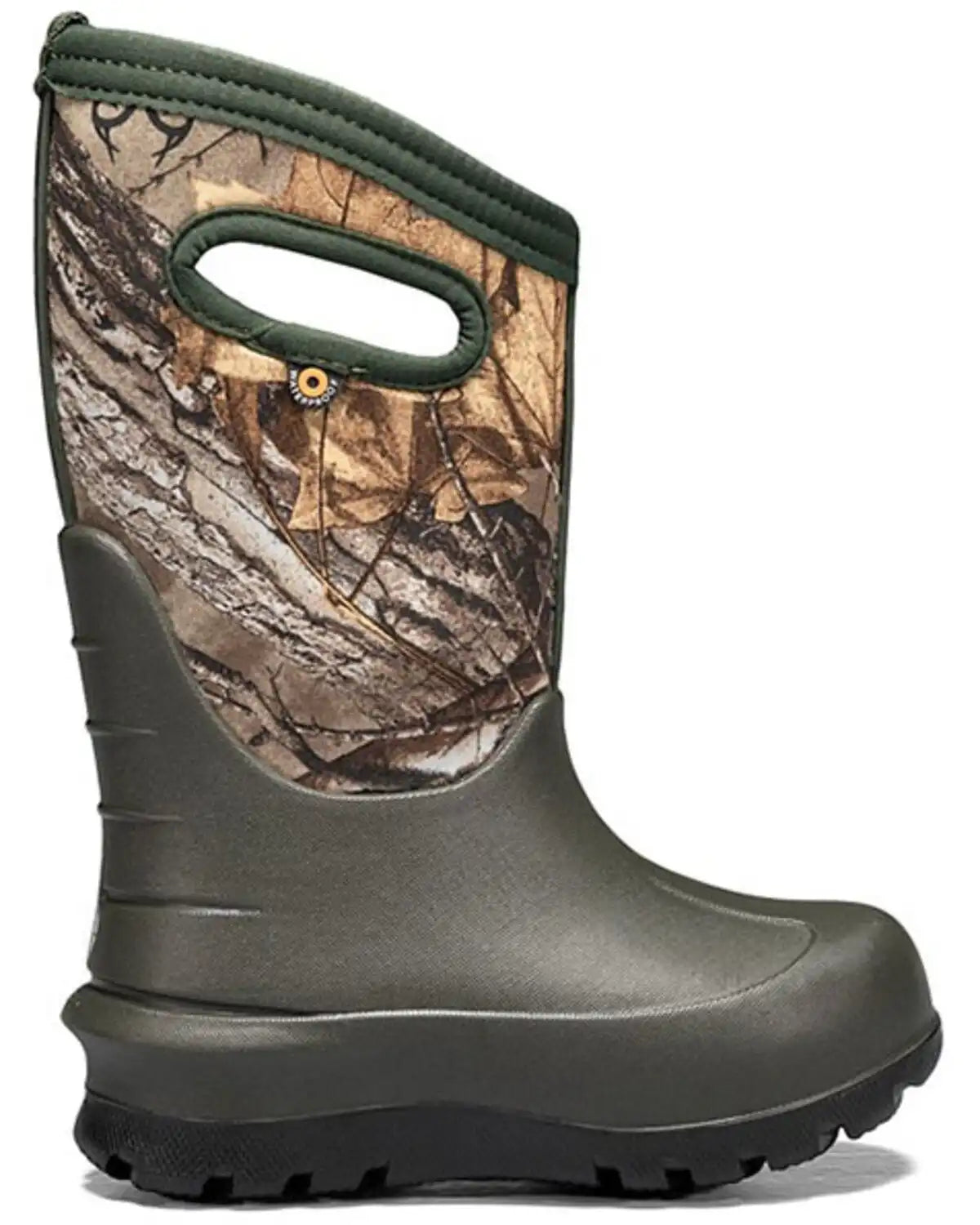 Bogs Boys' Neo Classic Real Tree Waterproof Boots - Round Toe