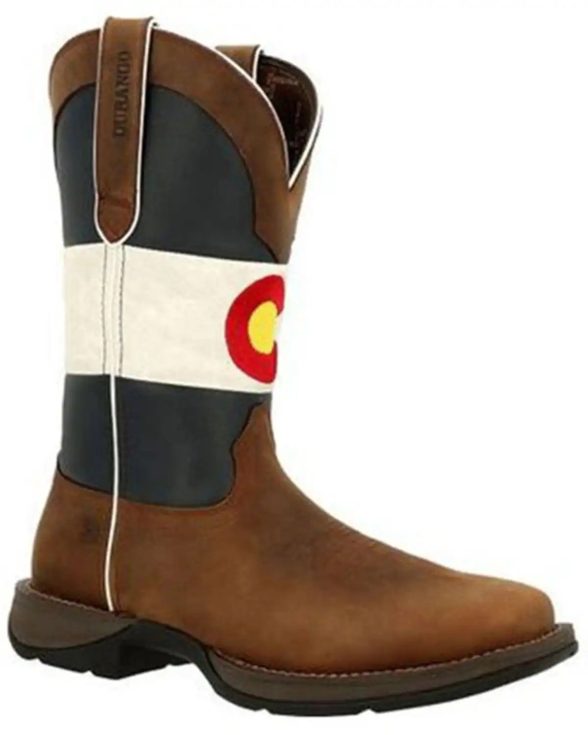 Durango Men's Colorado Flag Performance Western Boots - Square Toe