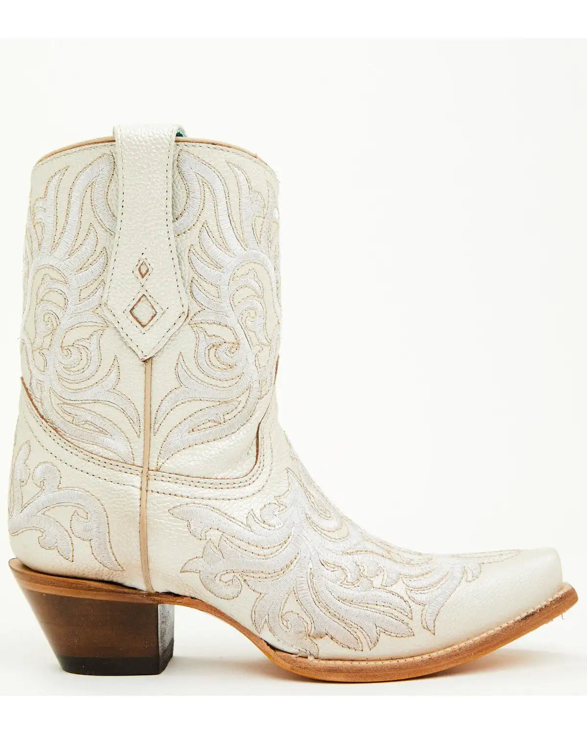 Corral Women's Embroidered Western Ankle Boots - Snip Toe