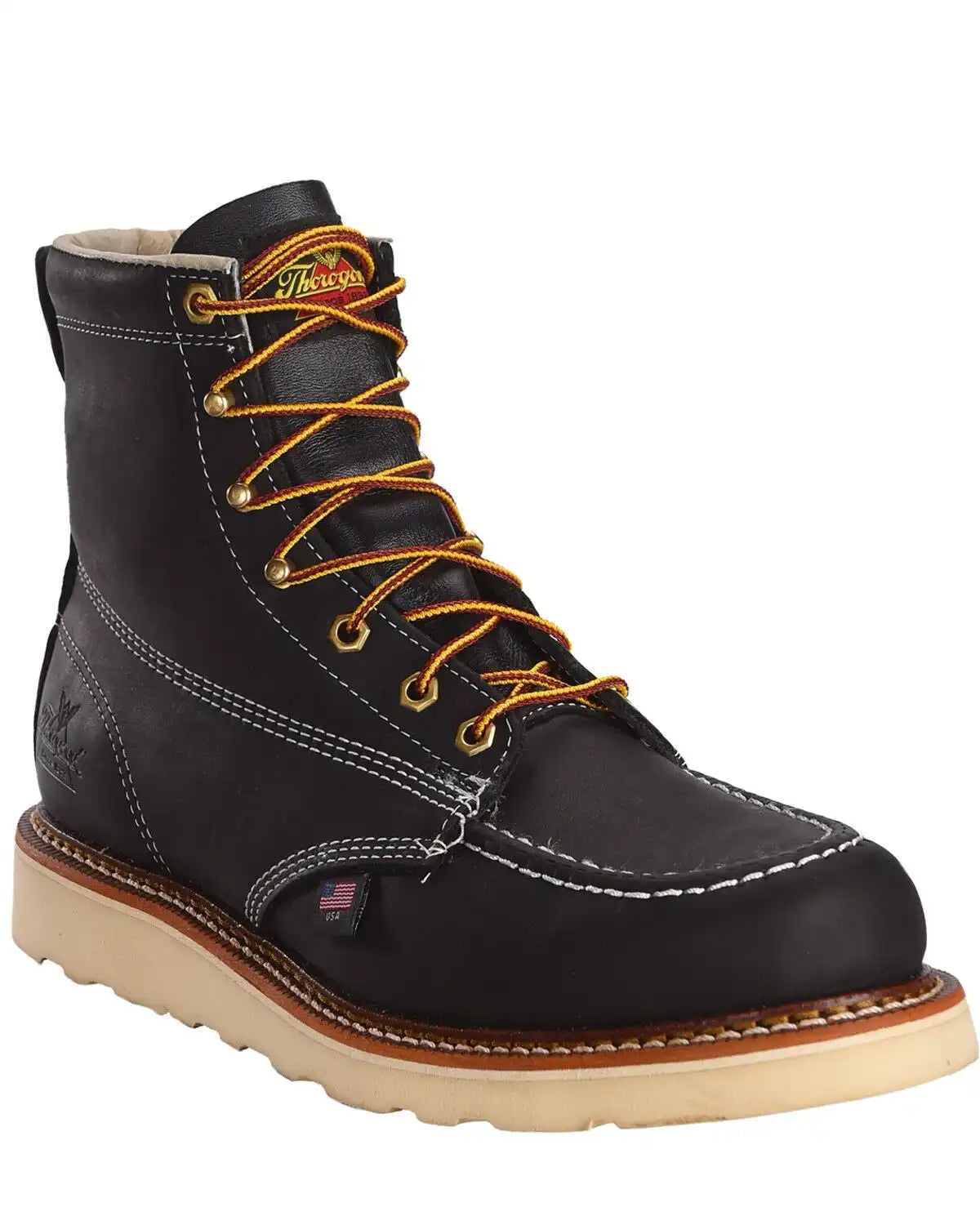Thorogood Men's 6" American Heritage USA MAXWear Wedge™ Sole Work Boots - Soft Toe