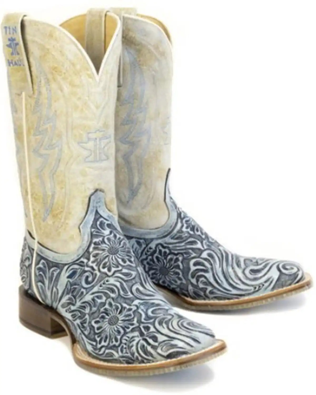 Tin Haul Women's Charmcut Western Boots - Broad Square Toe