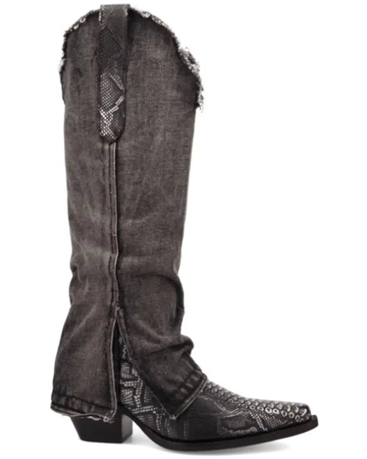 Dingo Women's Shabby Tall Western Boots - Snip Toe