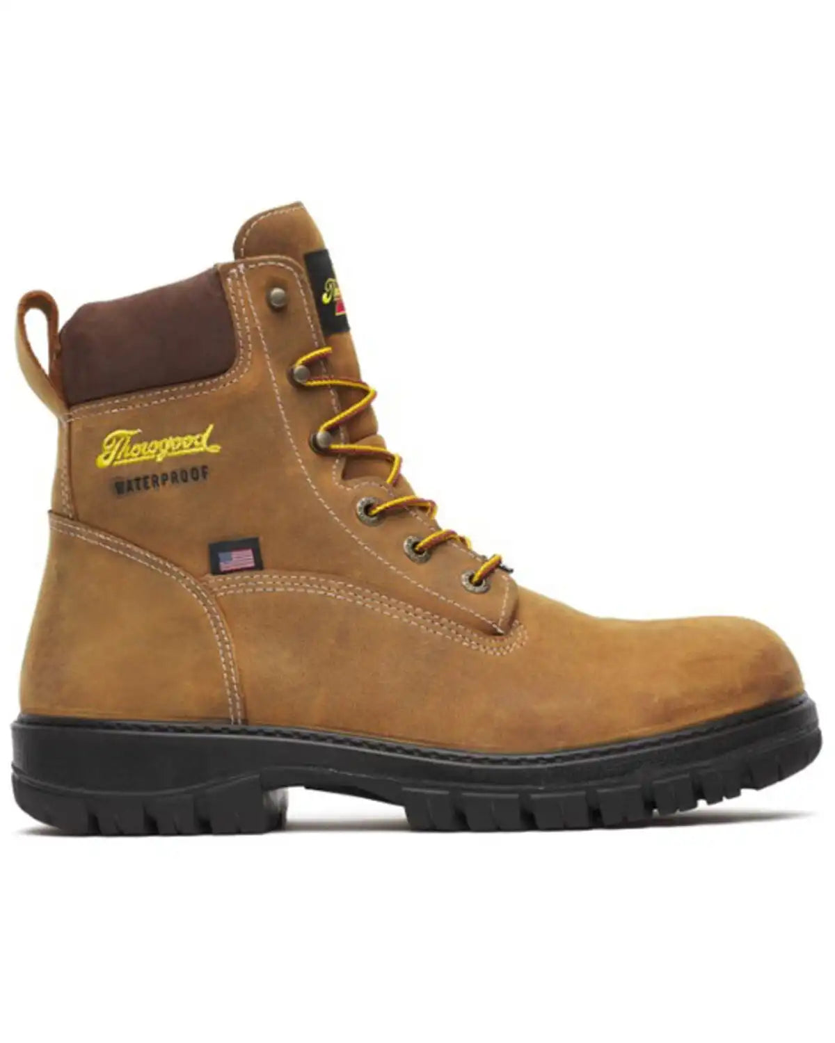 Thorogood Men's 6" USA Genesis Waterproof Work Boots - Soft Toe