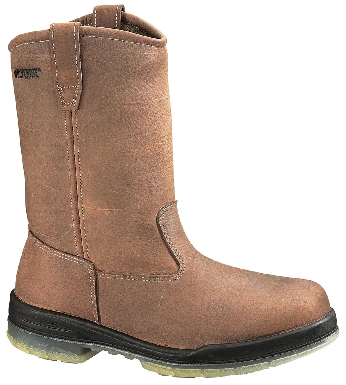 Wolverine Men's DuraShocks® Insulated Waterproof Pull On Work Boots - Steel Toe