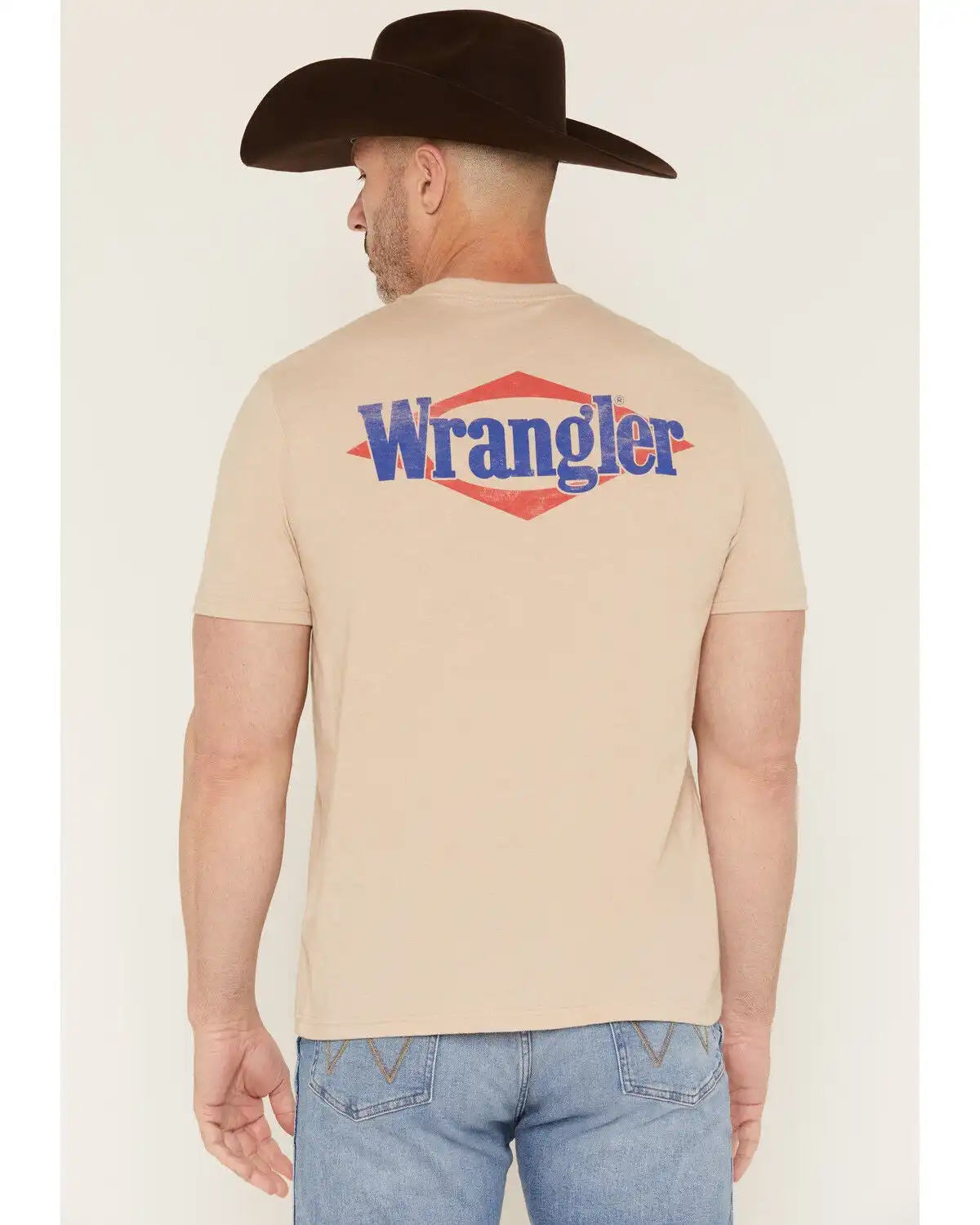 Wrangler Men's Logo Short Sleeve Graphic T-Shirt