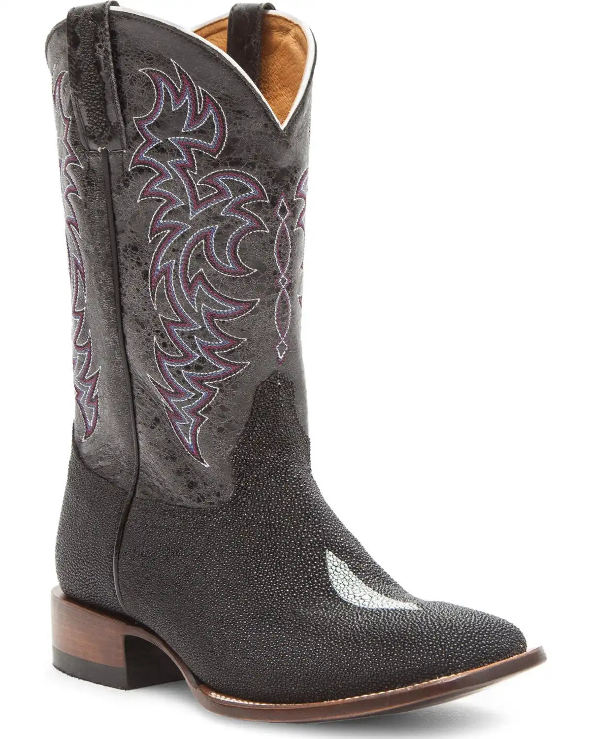 Cody James Men's Exotic Stingray Western Boots - Broad Square Toe