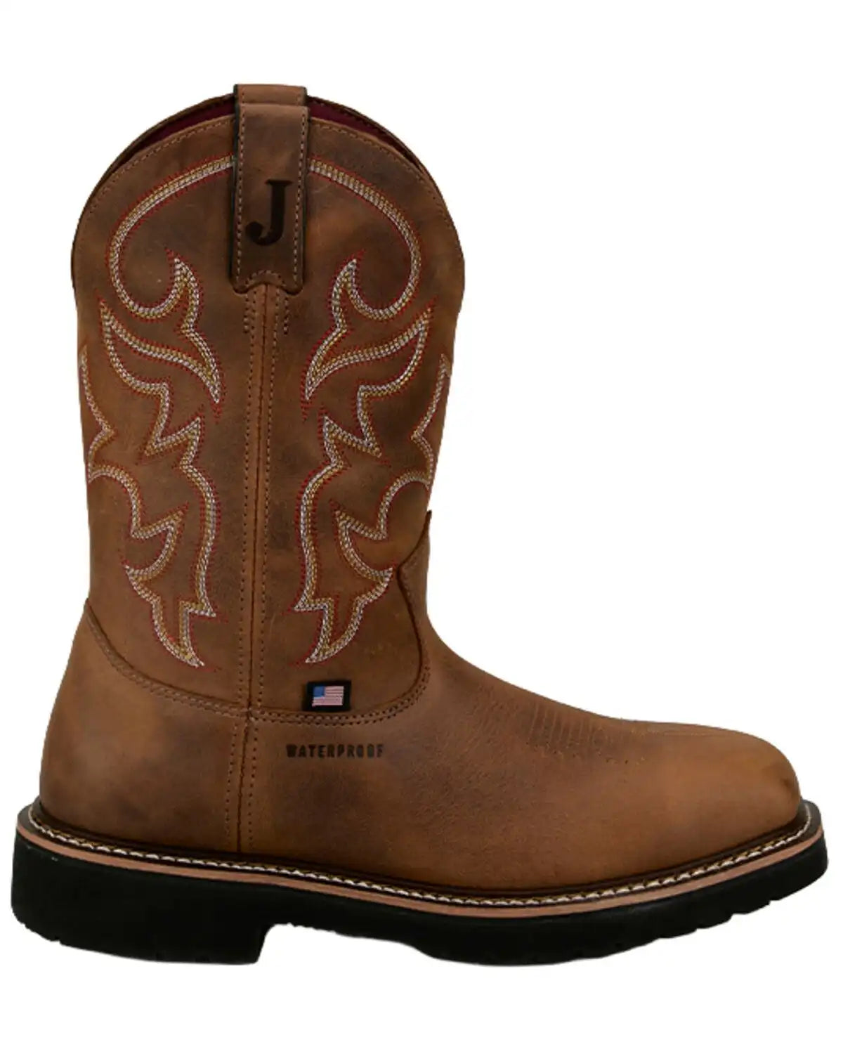 Justin Men's Homeland Waterproof Work Boots - Steel Toe