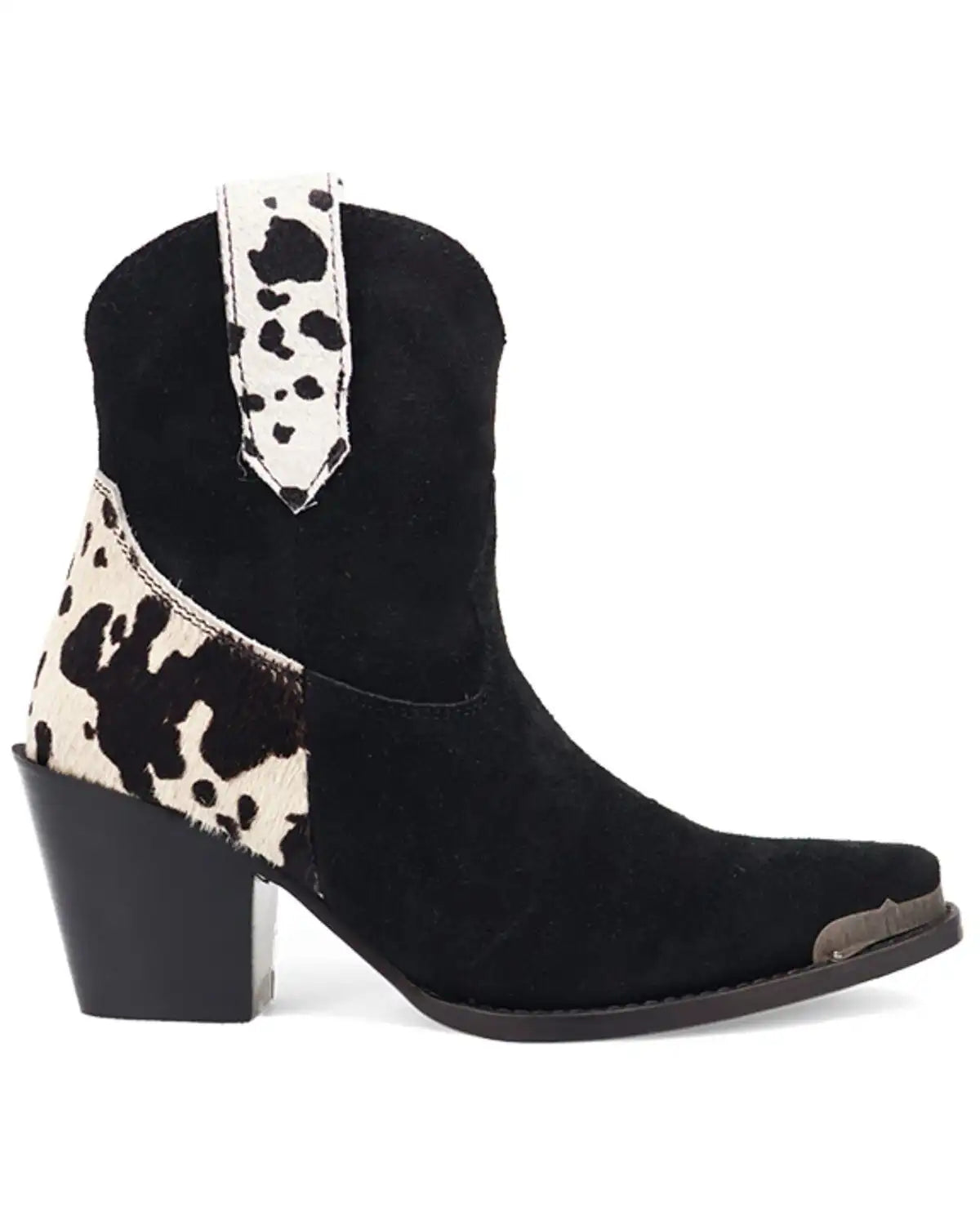 Dingo Women's Texas Charm Suede Booties - Snip Toe