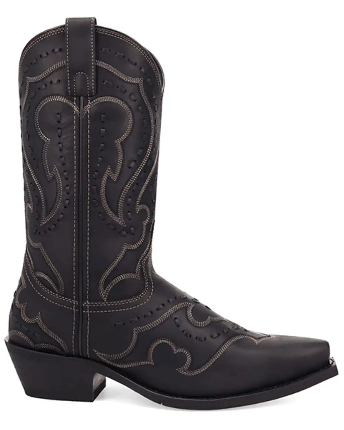 Laredo Men's Squire Stitched Western Boots - Snip Toe