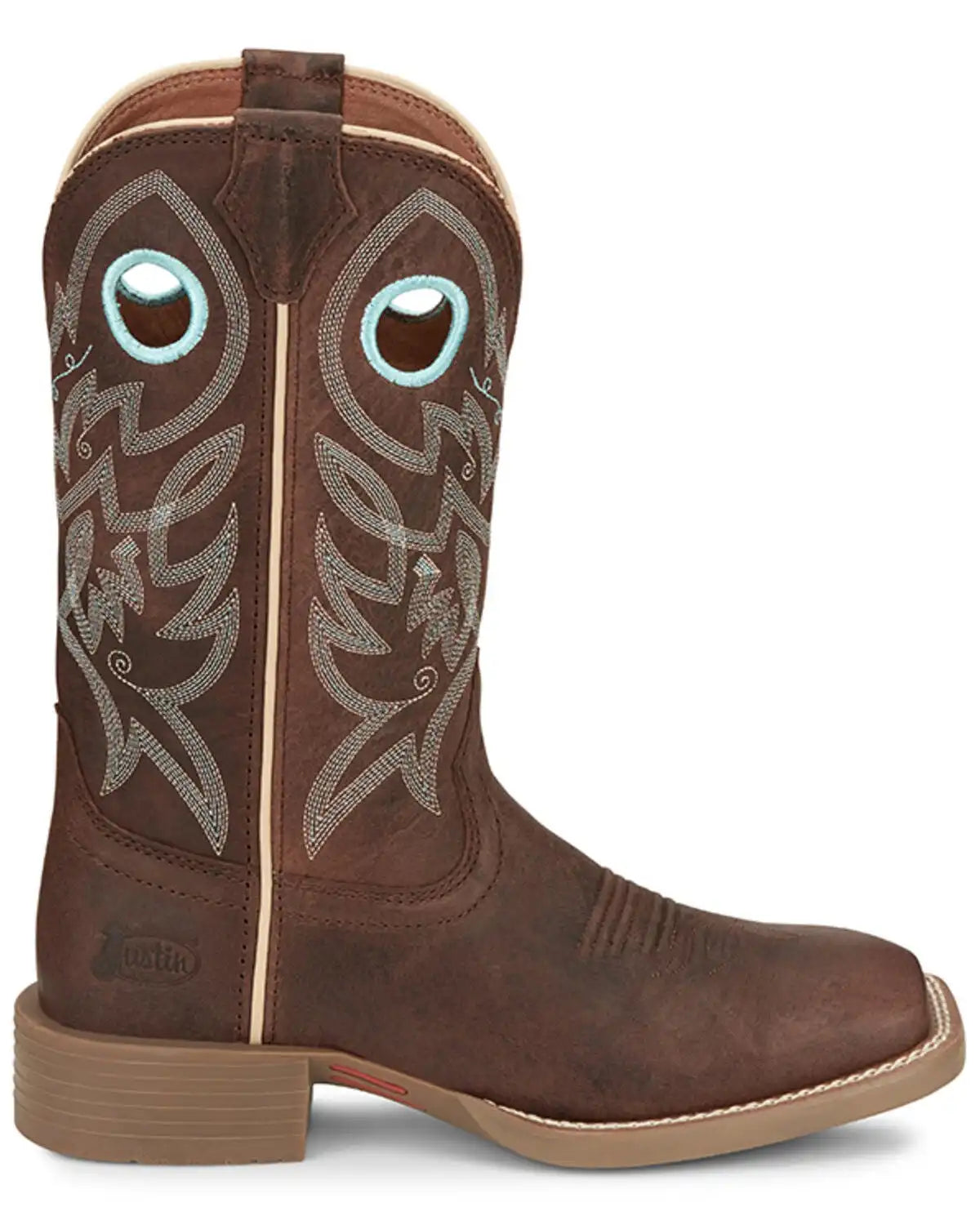 Justin Women's Liberty Western Boots - Broad Square Toe