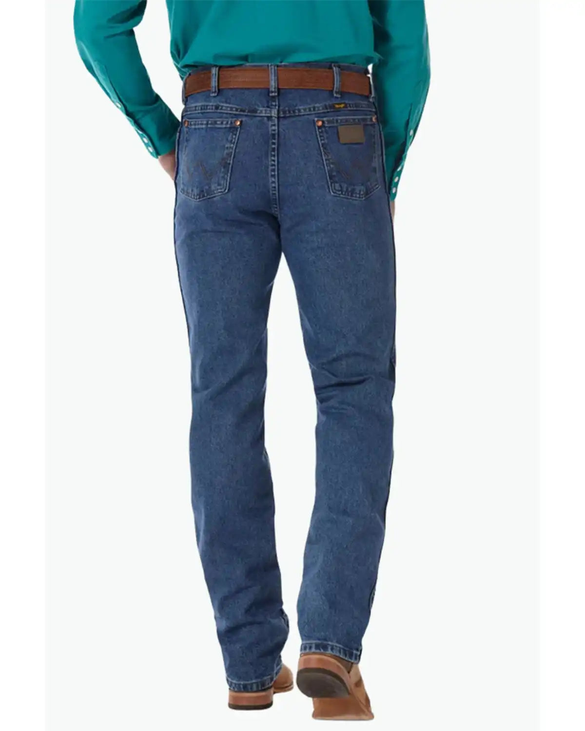 Wrangler Men's 936 Dark Wash Slim Fit Denim Jeans