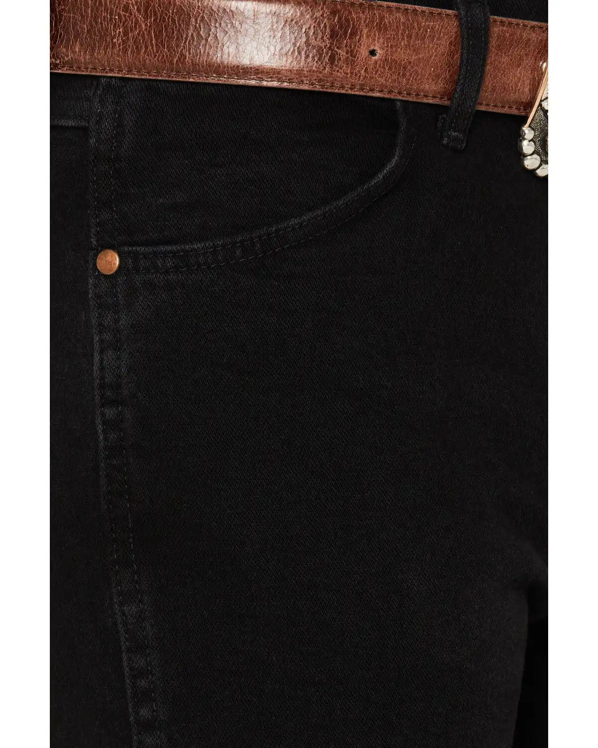 Wrangler Men's Cowboy Cut Straight Active Flex Stretch Denim Jeans