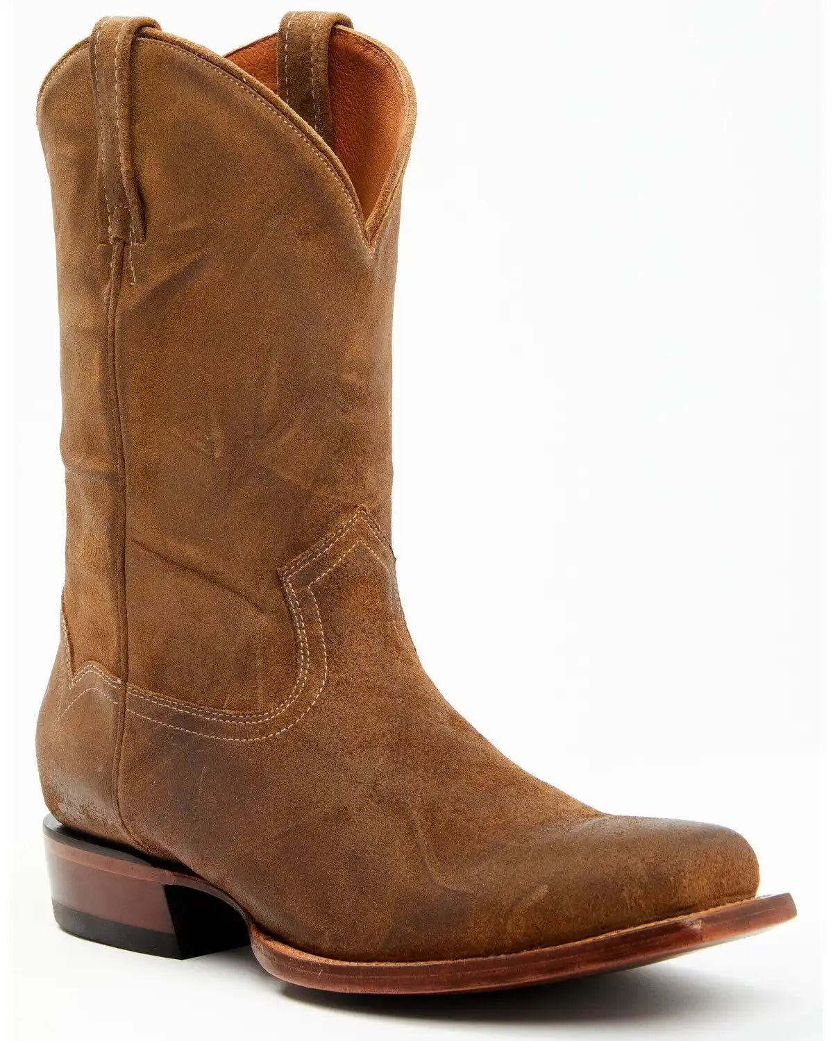 Moonshine Spirit® Men's Pancho Roughout Western Boots - Square Toe