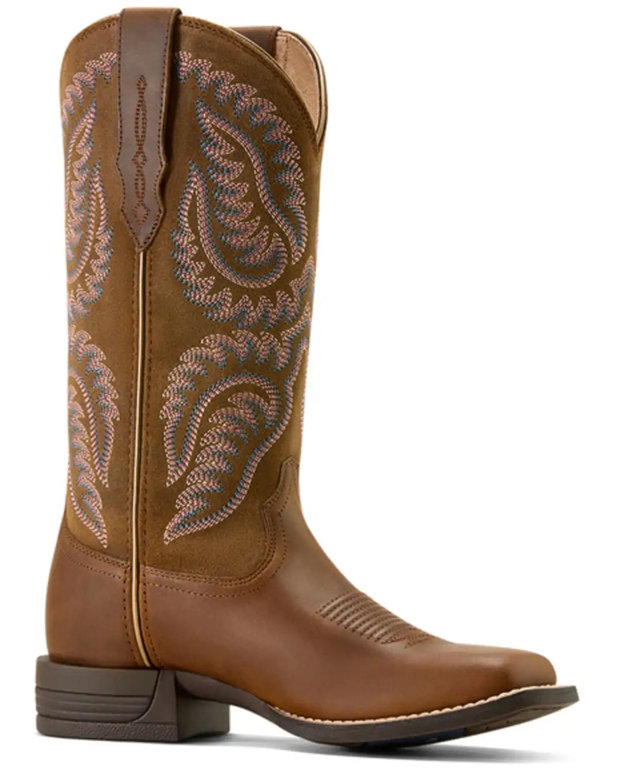 Ariat Women's Cattle Caite Western Boots - Broad Square Toe