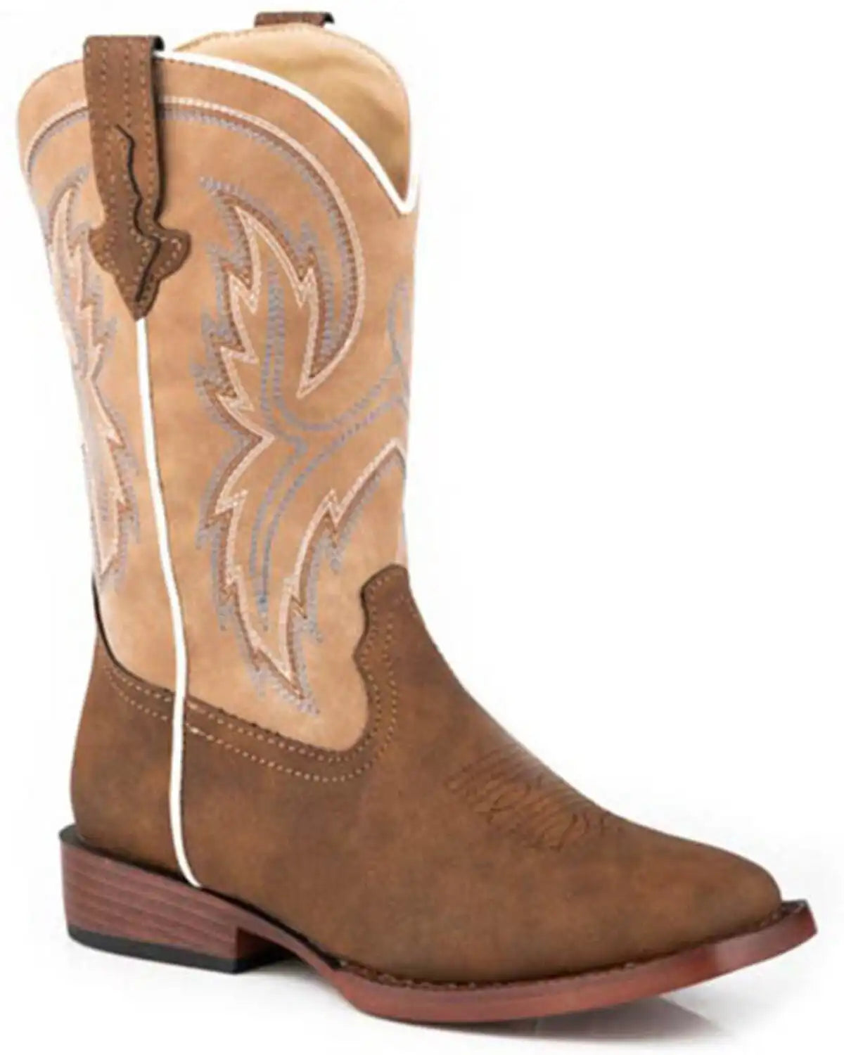 Roper Little Boys' Eastwood Western Boots - Broad Square Toe