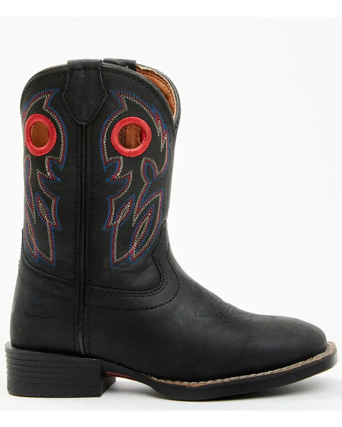 Justin Boys' Bowline Western Boots - Broad Square Toe