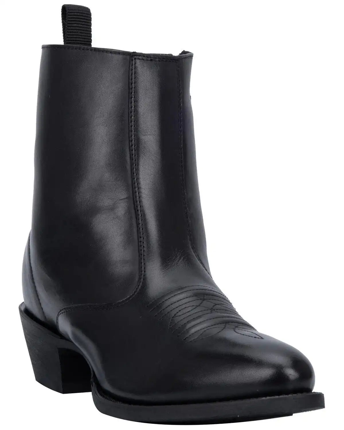 Laredo Men's Side Zipper Western Boots - Round Toe
