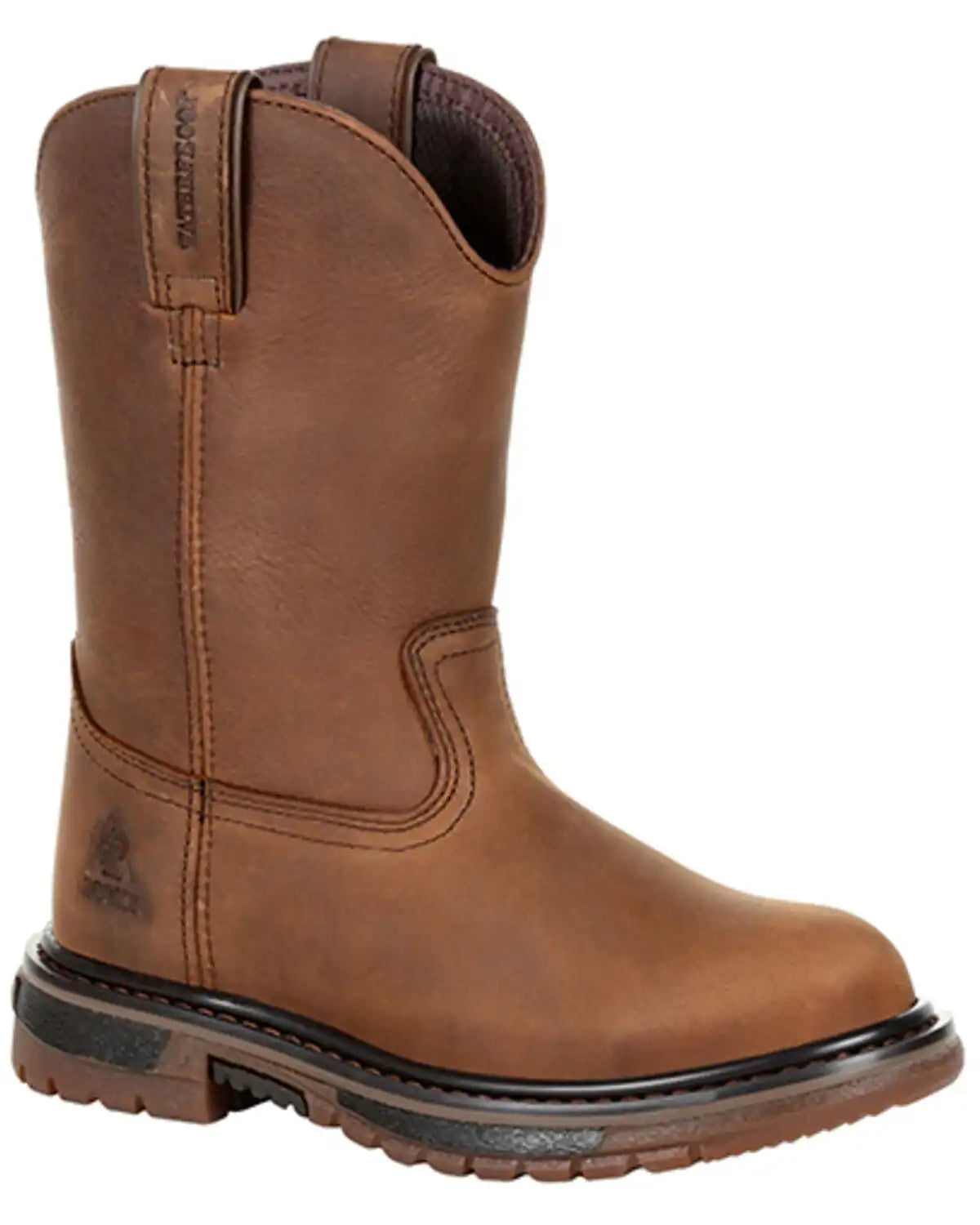 Rocky Little Boys' Original Ride FLX Waterproof Western Boots - Round Toe