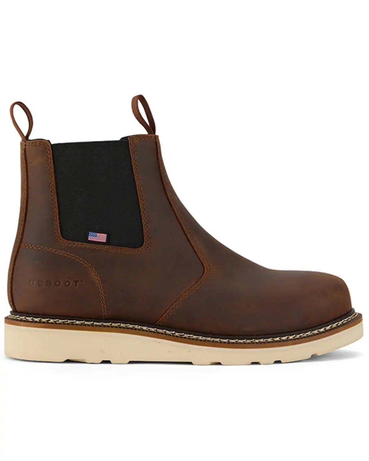 US Boot Men's Logan 6" Chelsea Work Boots - Composite Toe