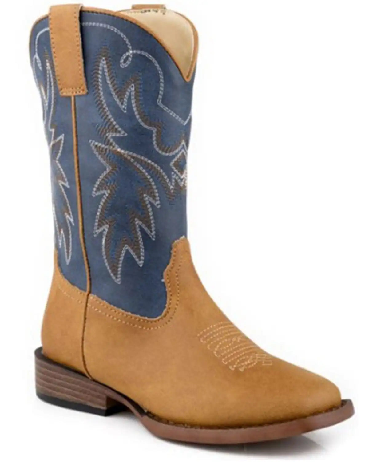 Roper Little Boys' Heritage Western Boots - Broad Square Toe