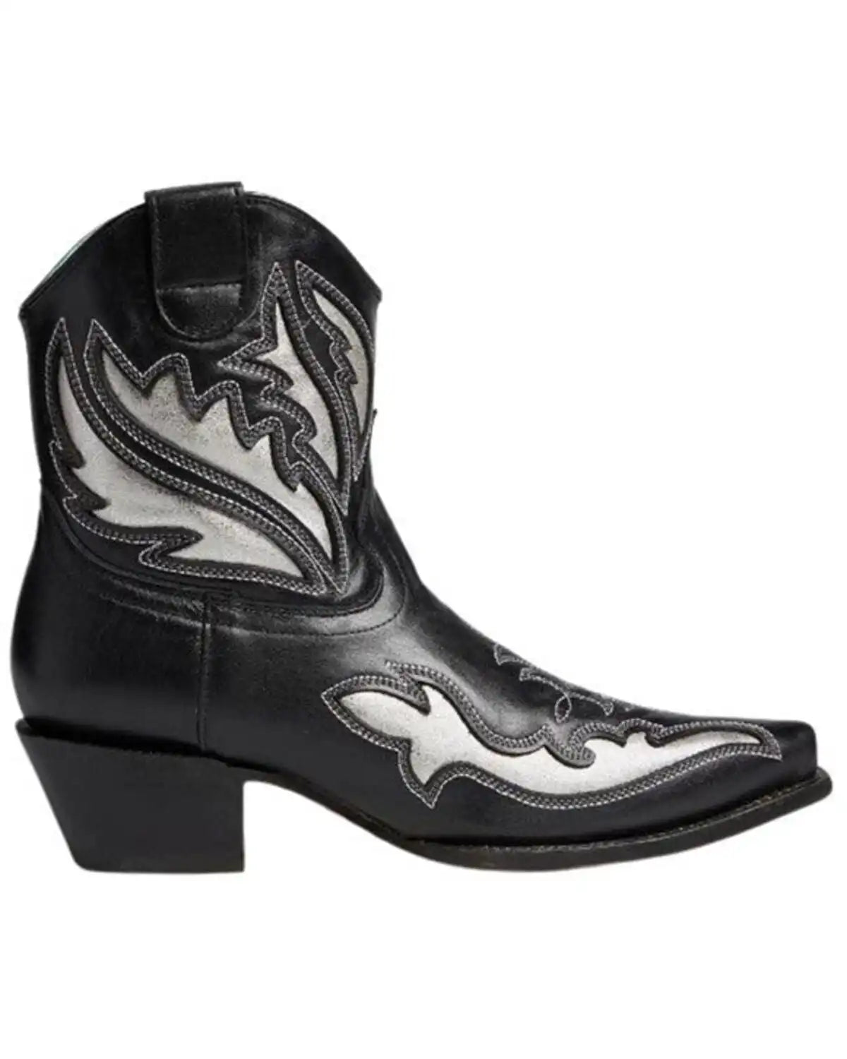 Corral Women's Inlay And Embroidered Booties - Snip Toe