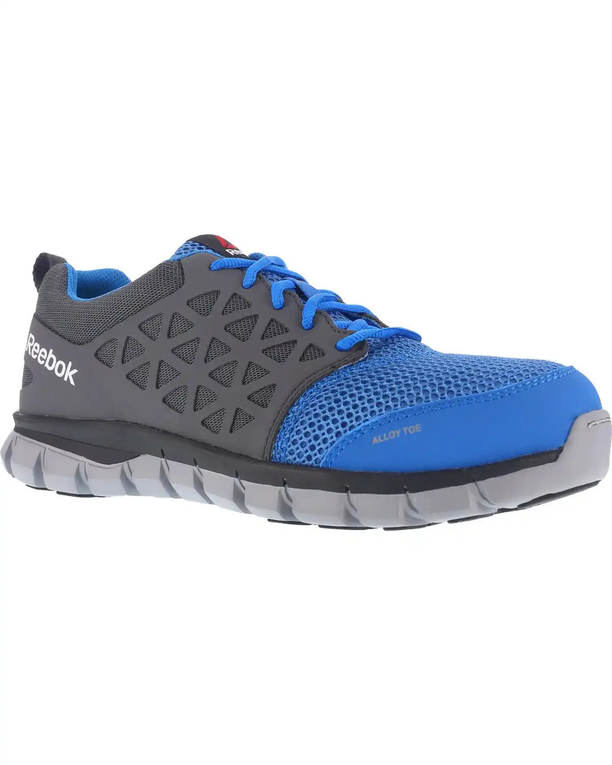 Reebok Women's Sublite Cushion Athletic Work Oxfords - Alloy Toe