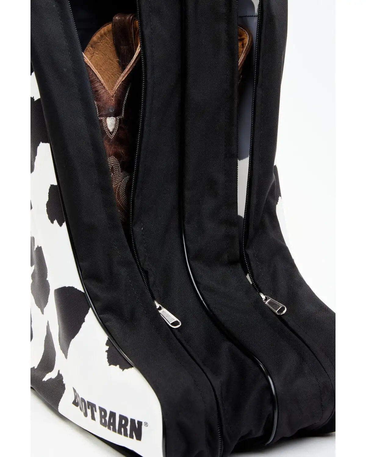 Boot Barn Cow Print Boot Bag