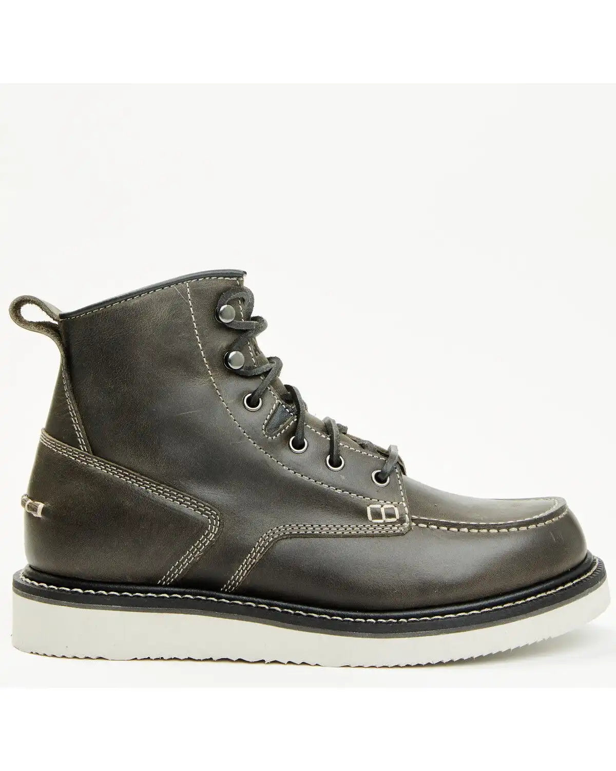 Hawx Men's 6" Lace-Up Moc Work Boots - Soft Toe