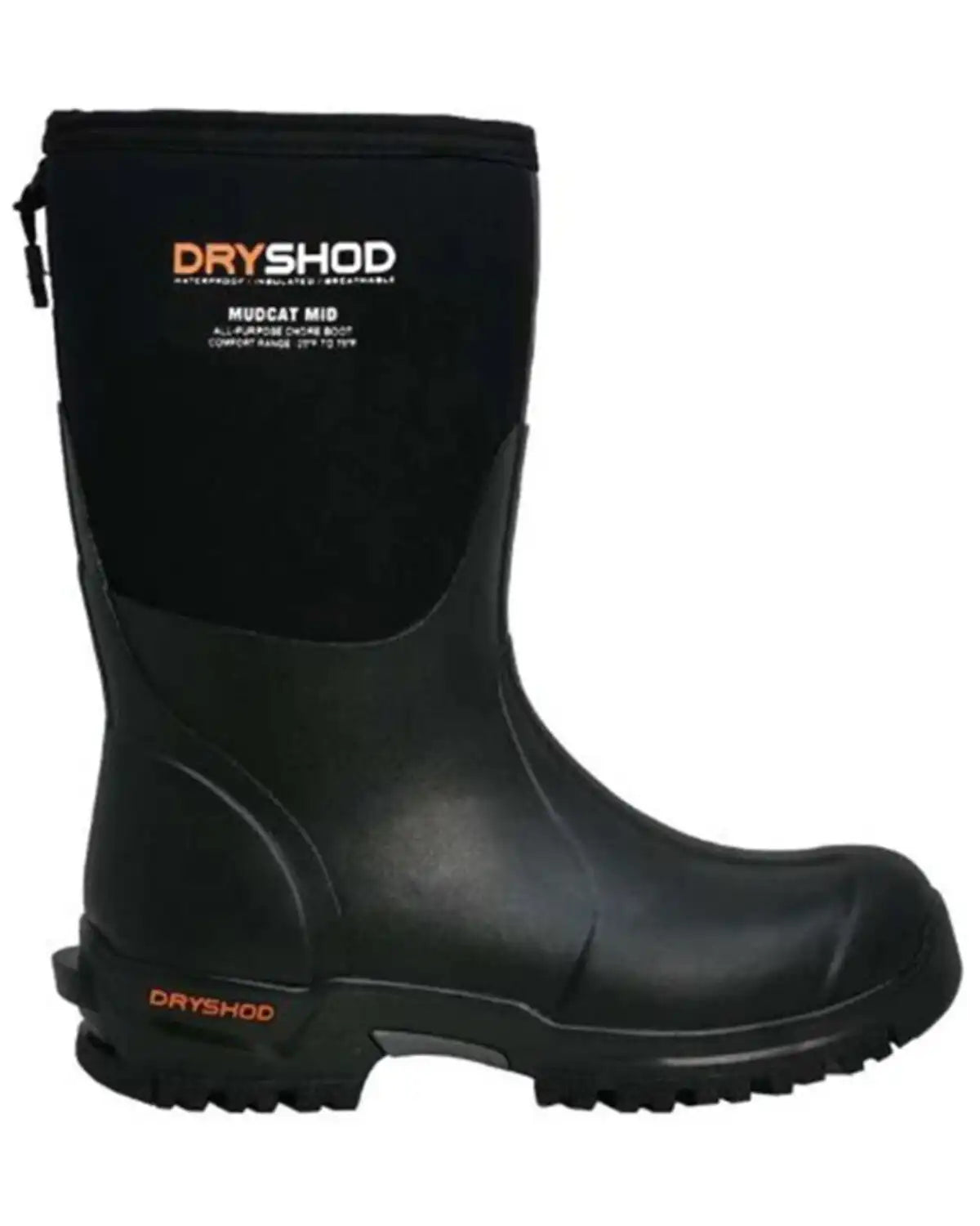 Dryshod Men's Mudcat Mid-Calf Work Boots - Soft Toe