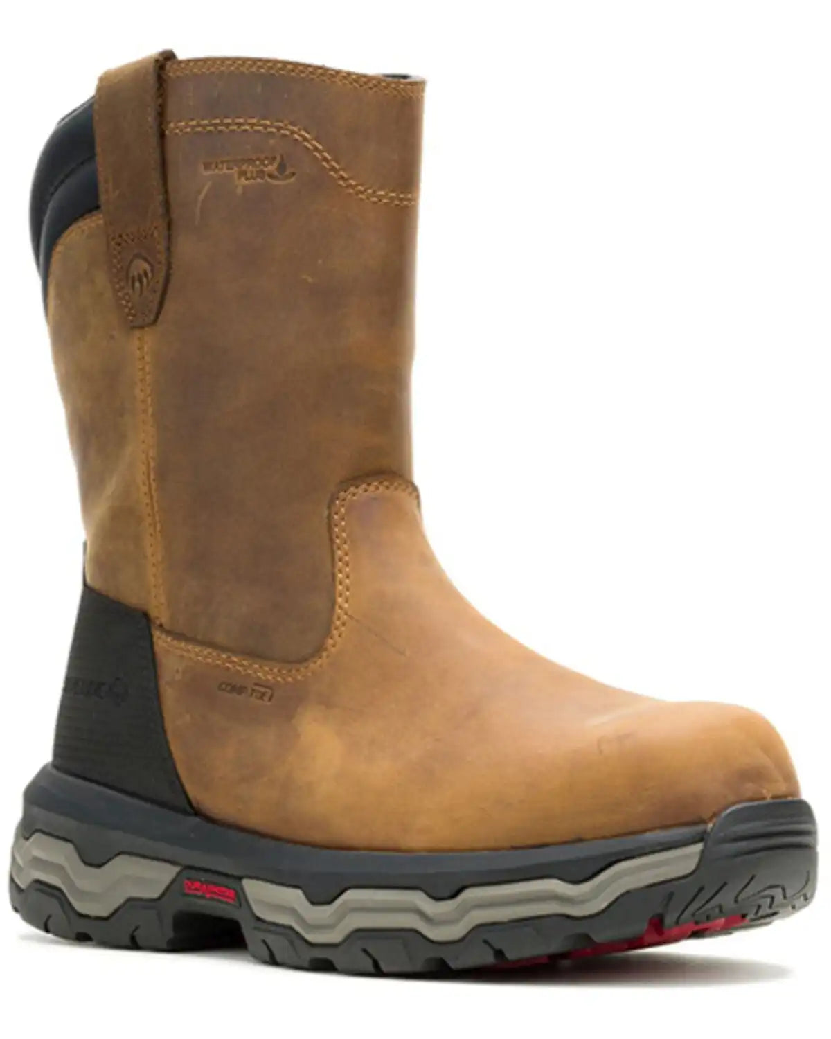Wolverine Men's Alpha Infinity System Pull-On CarbonMax® Wellington Work Boots - Composite Toe