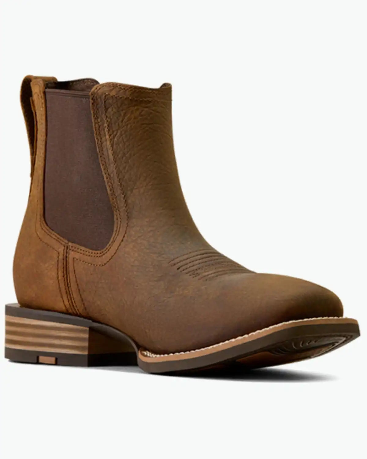 Ariat Men's Western Big Rig Chelsea Boots - Broad Square Toe