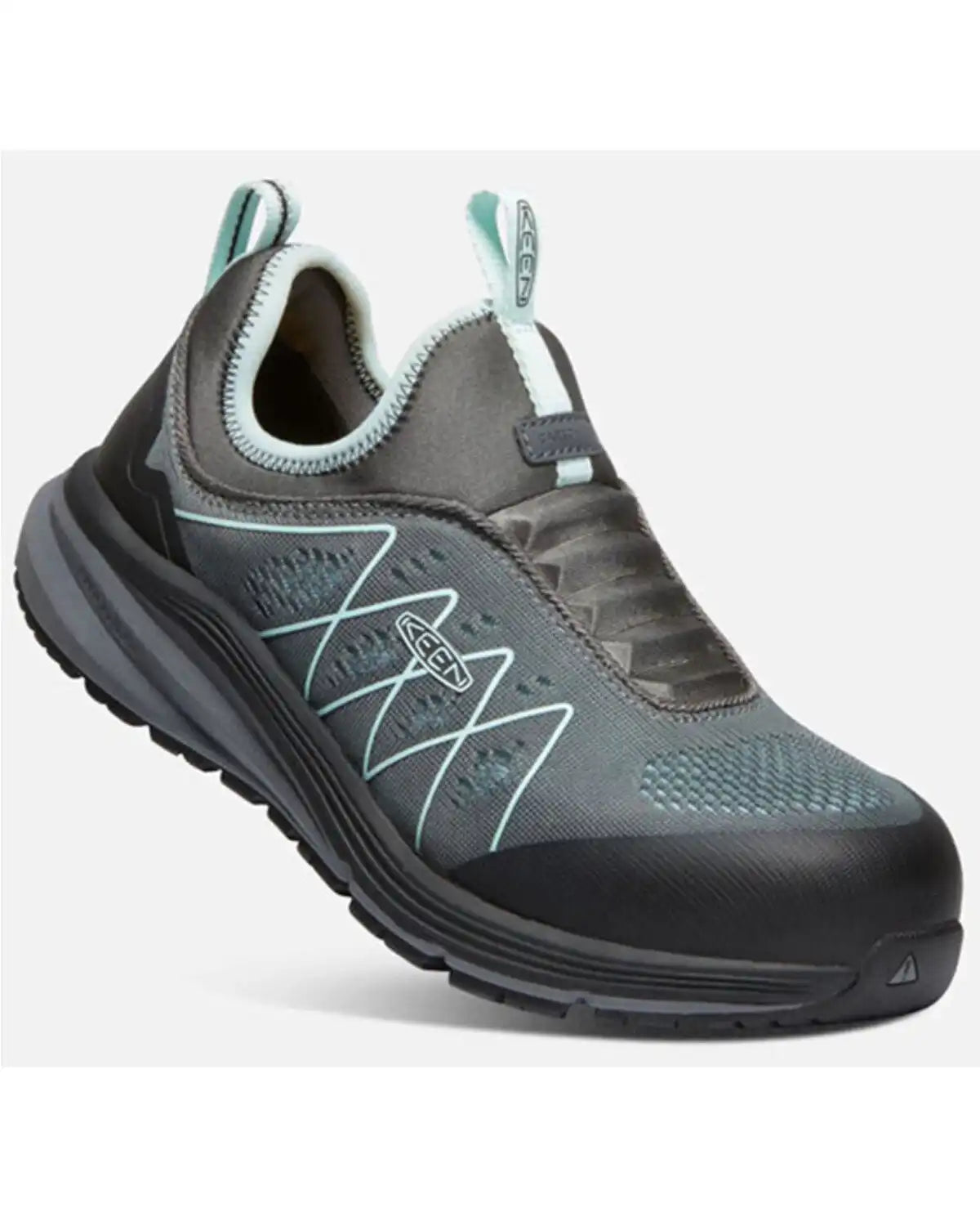 Keen Women's Vista Energy Shift Slip-on Work Shoe - Carbon Fiber Toe