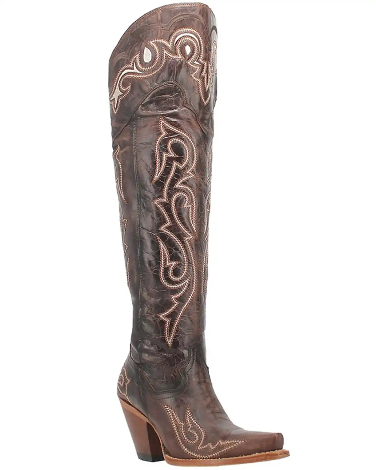 Dan Post Women's Kommotion Leather Boots - Snip Toe