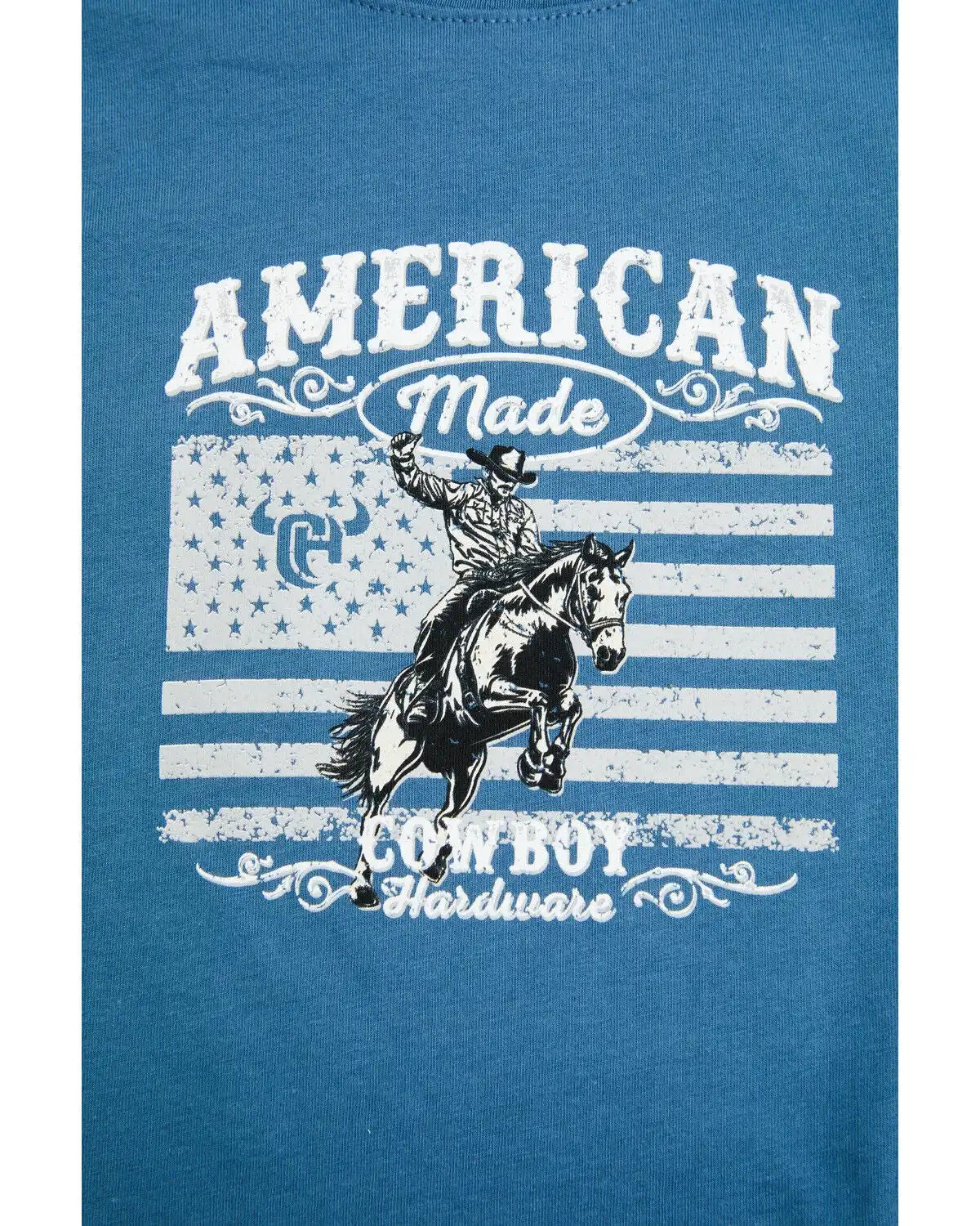 Cowboy Hardware Toddler Boys' American Made Short Sleeve Graphic T-Shirt