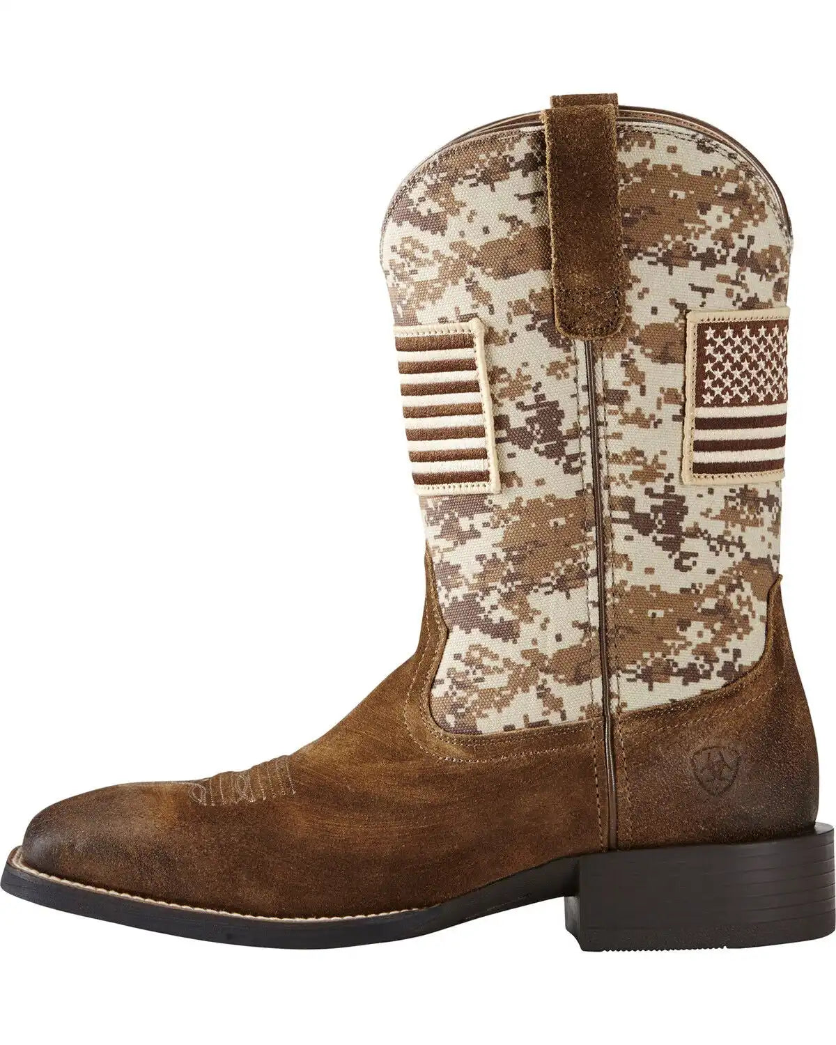 Ariat Men's Sport Patriot Western Performance Boots - Broad Square Toe