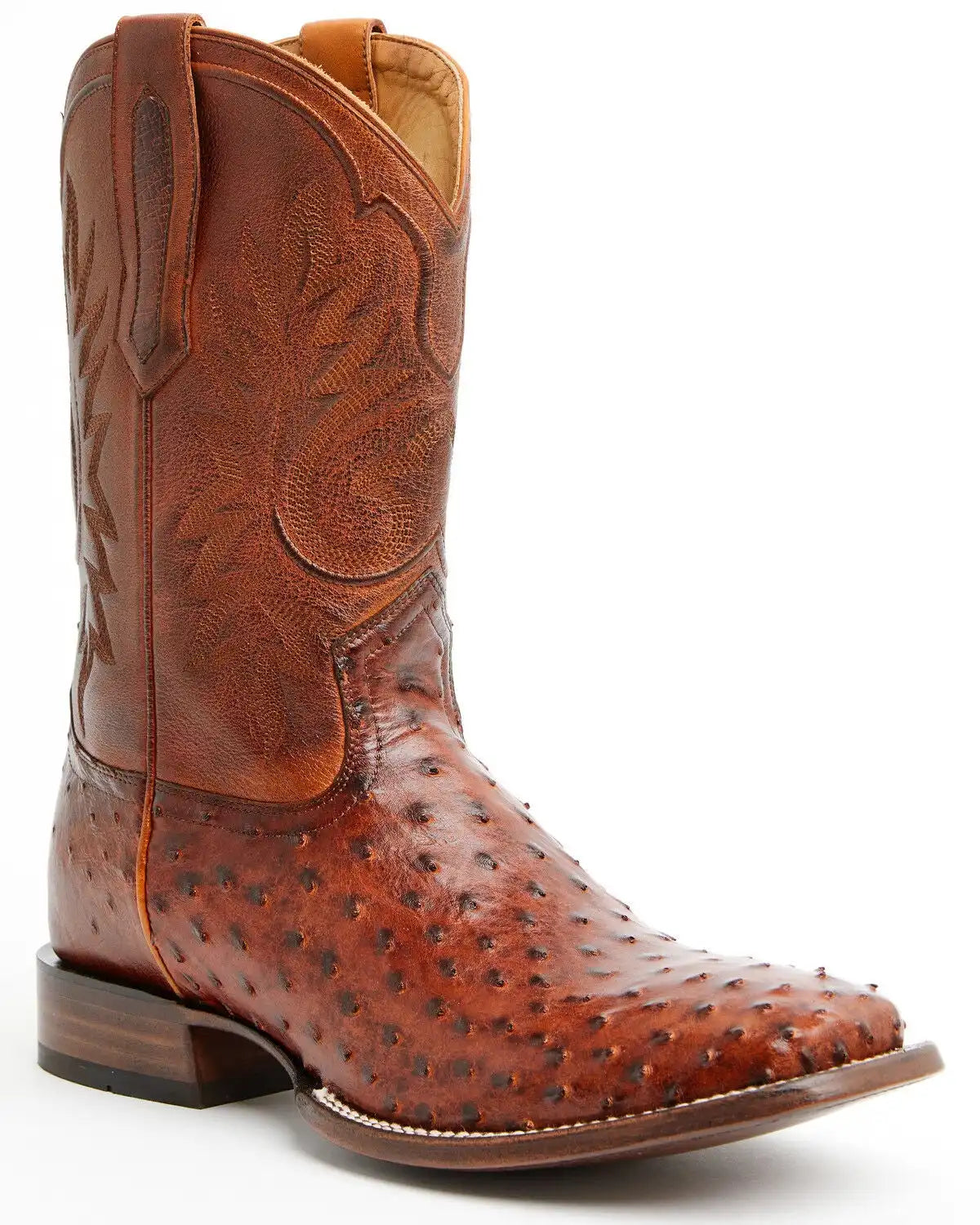 Cody James Black 1978® Men's The Hayward Exotic Full Quill Ostrich Western Boots - Broad Square Toe