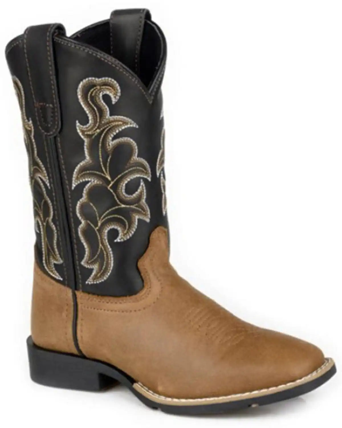 Roper Boys' Gabriel Western Boots - Broad Square Toe