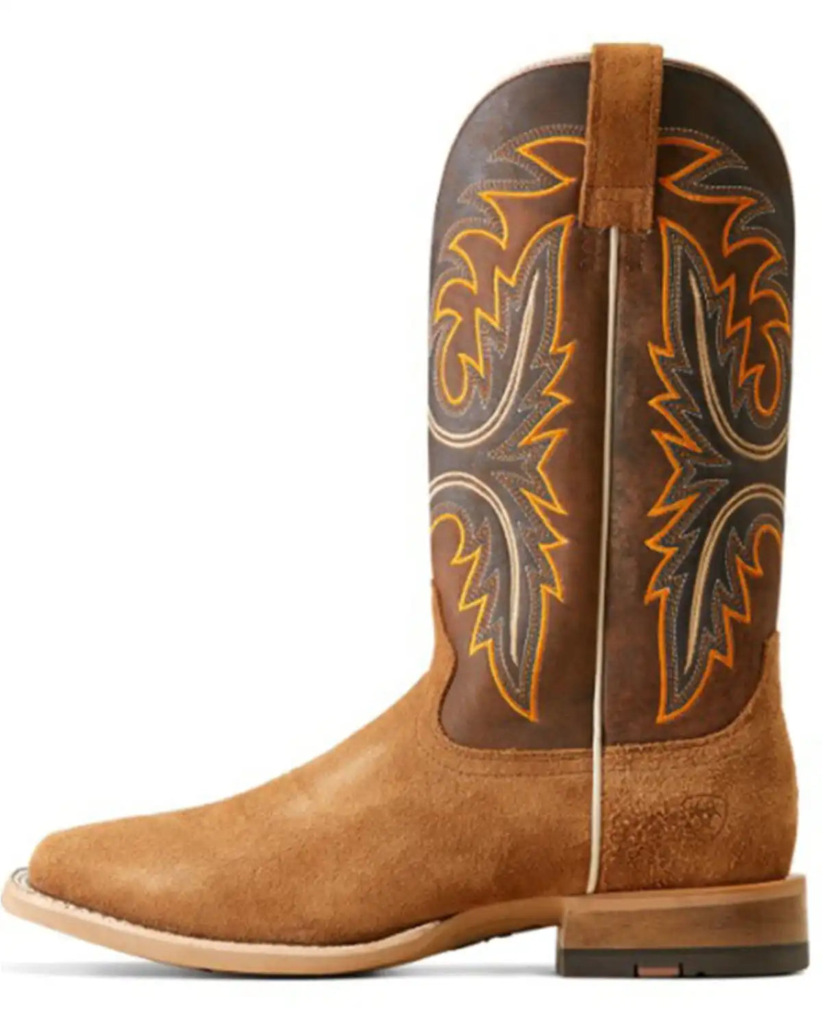 Ariat Men's Brushrider Western Performance Boots - Broad Square Toe