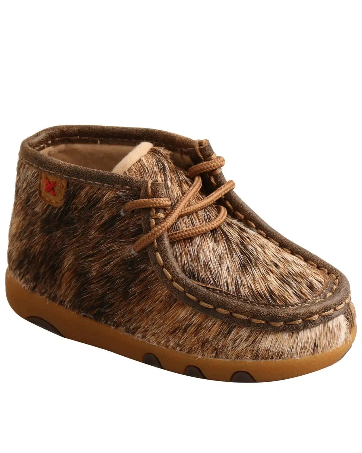 Twisted X Infant Kid's Brindle Chukka Driving Mocs